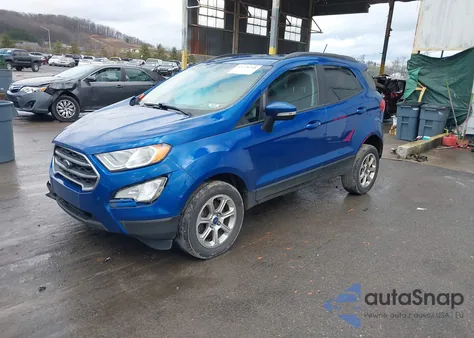 2019 Ford Ecosport Se из США, поврежденный, VIN MAJ6S3GL7KC301197
